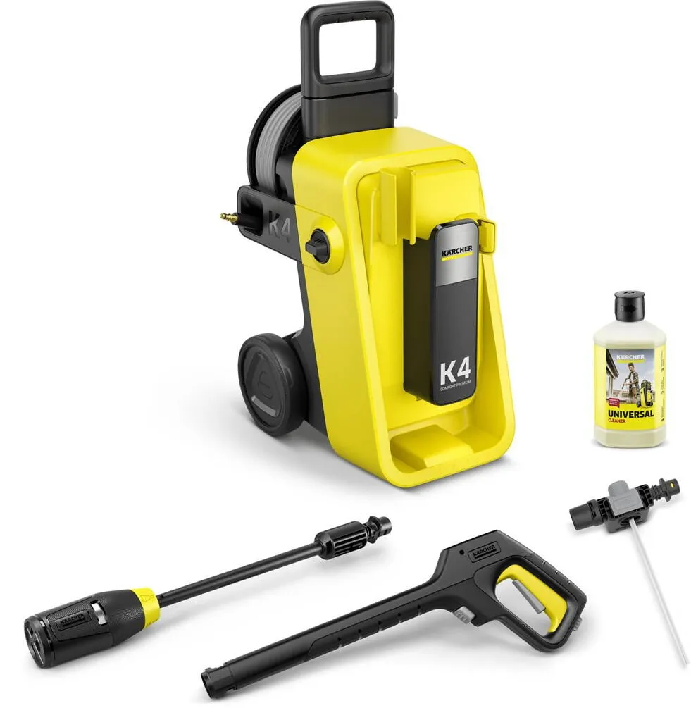 Karcher Kärcher K 4 Comfort Premium pressure washer Upright Electric 420 l/h Yellow
