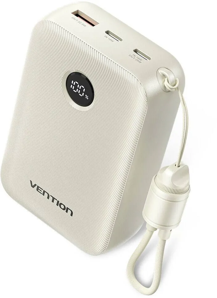 Vention Powerbank Vention 20000mAh 2xUSB-C 1xUSB-A 22,5W