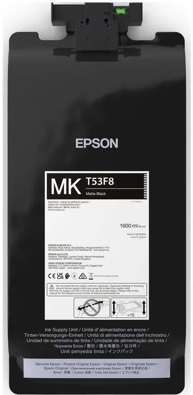Cartus Imprimanta Epson P-Series T53F80N Matte Black IIPS Ink 1600ml