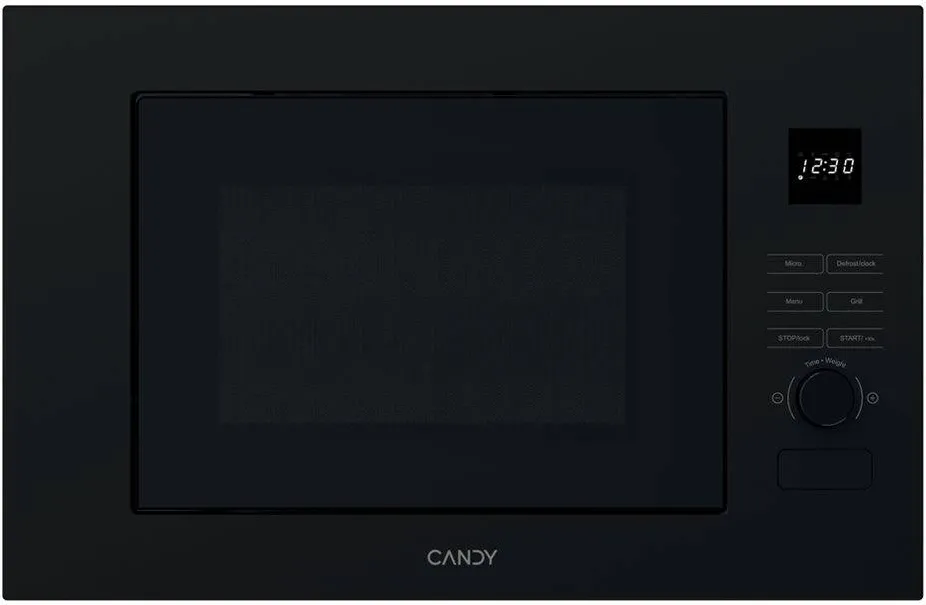 Cuptor cu Microunde CANDY CA38FL7N20WXB, Grill, Built-in, 20 L, 750 W, Grill 1000 W, Negru
