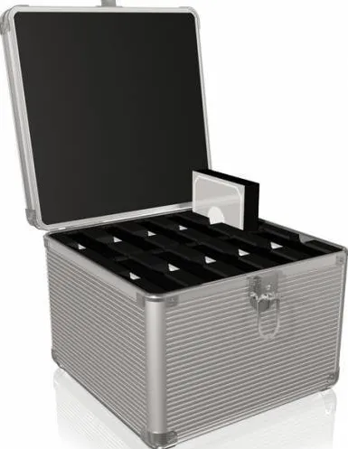 Rack Icy Box din aluminiu pentru HDD-uri 2.5" si 3.5", Argintiu