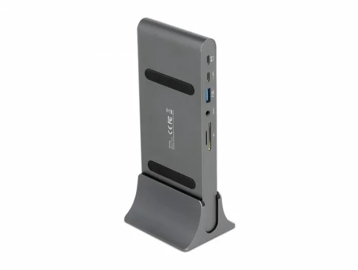 Docking Station DELOCK USB Type-C DP 1.4 Afisaj 4K - HDMI / DisplayPort / USB / LAN / SD / PD 3.0