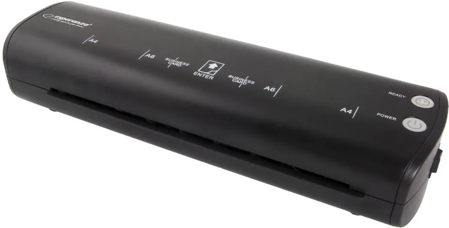Esperanza Laminator Esperanza A4 la cald/la rece 250 mm/min Negru