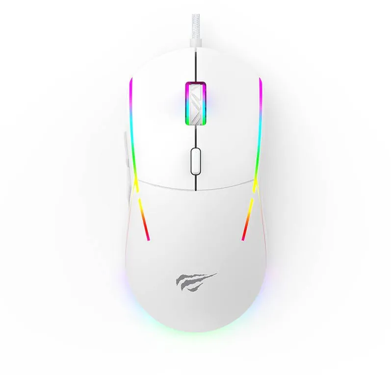Mouse Havit Gaming MS961 RGB 1200-12000 DPI (white)