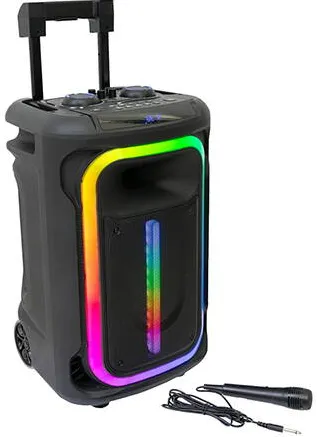 Ibiza Sound BOXA PORTABILA CU EFECTE LED 12"/30CM CU TWS BT/USB/AUX//MSD
