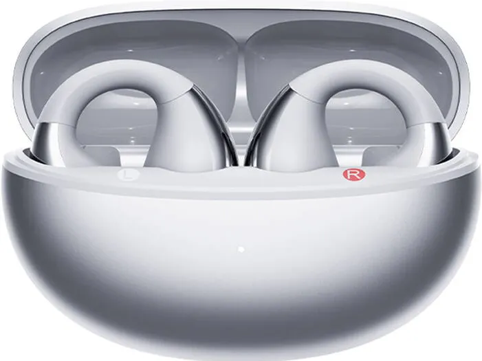 Casti Bluetooth QCY Crossky Clip C30S (argintii)