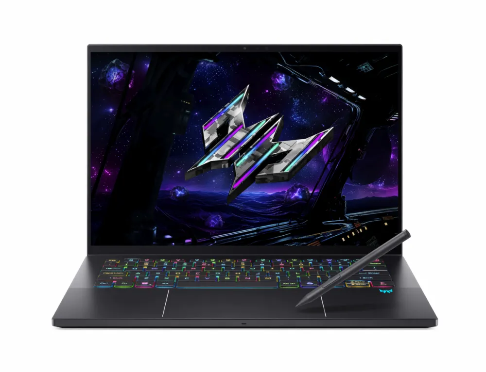 Laptop Acer Gaming 14.5'' Predator Triton 14 AI PT14-52T, 2.8K OLED 120Hz Touch, Procesor Intel® Core™ Ultra 9 288V (12M Cache, up to 5.10 GHz), 32GB LPDDR5X, 2TB SSD, GeForce RTX 5070 8GB, Win 11 Pro, Charcoal Black