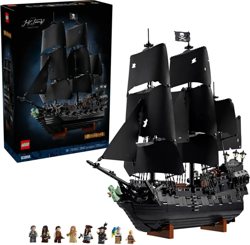 LEGO ICONS 10365 Captain Jack Sparrow's Pirate Ship