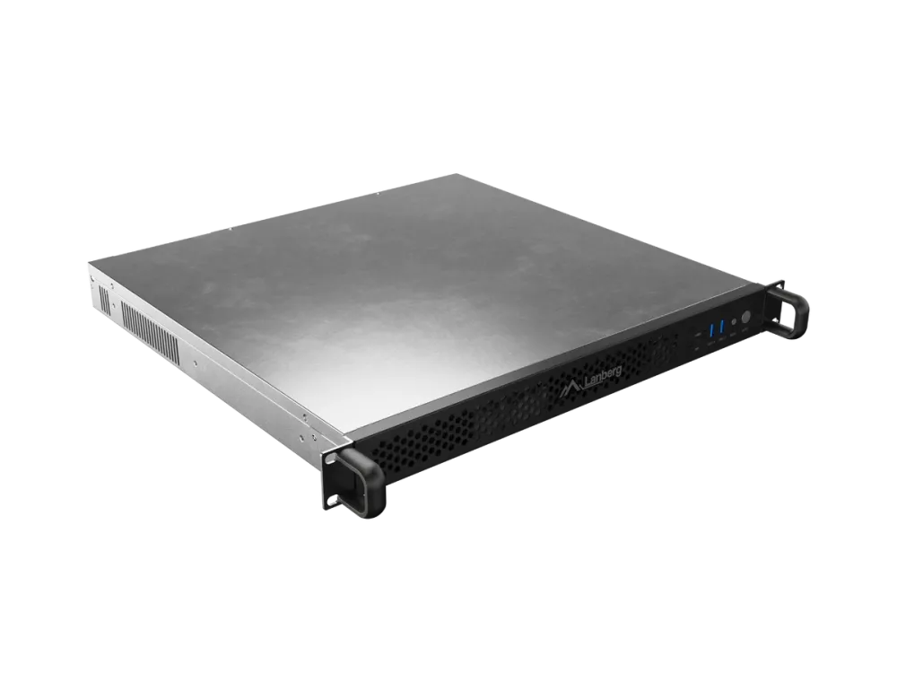 Rack LANBERG Lanberg Rackmount server chassis ATX 420/10 19"/1U