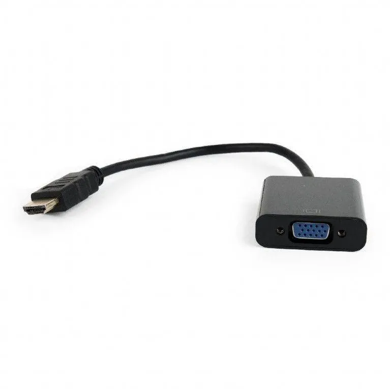 Adaptor Gembird 1x HDMI 1.4 Male - 1x VGA Female