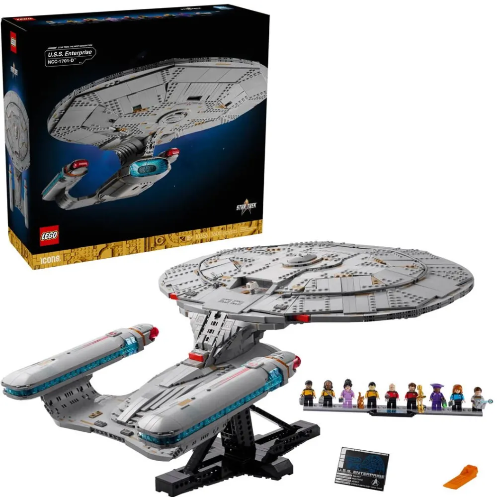 LEGO ICONS 10356 Star Trek: U.S.S. Enterprise NCC-1701-D