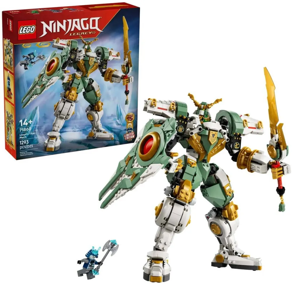 LEGO NINJAGO 71860 Lloyd's Titan Mech - 15th Anniversary