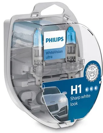 Philips SET 2 BECURI AUTO H1 WHITEVISION ULTRA PHILIPS
