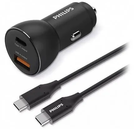 Philips INCARCATOR AUTO USB -A SI USB TYPE C PHILIPS