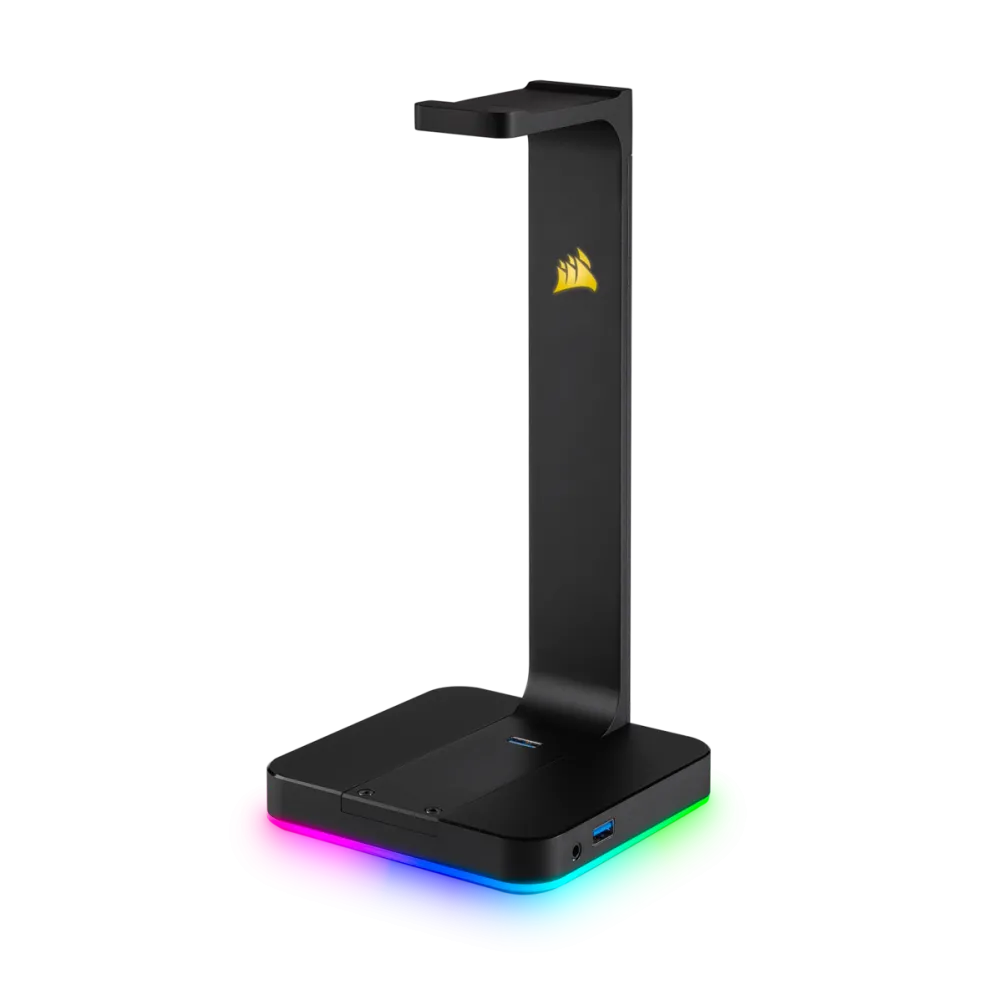Accesoriu gaming Corsair ST100 RGB Premium Headset Stand, 7.1 Surround
