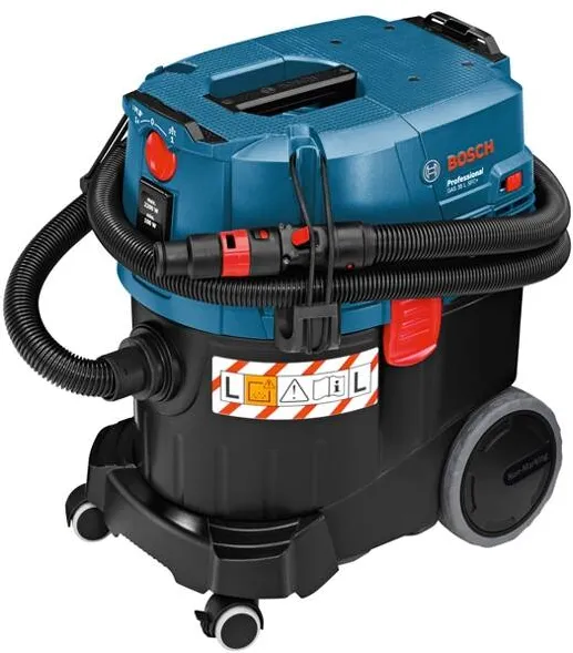 BOSCH GAS 35 L SFC - Aspirator umed-uscat, 1200 W, 254 mbar, 35 l, priza scule electrice, comutator curatare filtru