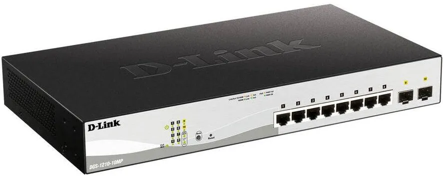 Switch D-Link Gigabit DGS-1210-10MP