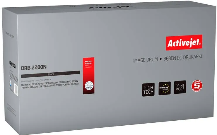 Drum ACTIVEJET COMPATIBIL DRB-2000N for Brother printer; Brother DR-2000/DR-2005 replacement; Supreme; 12000 pages; black