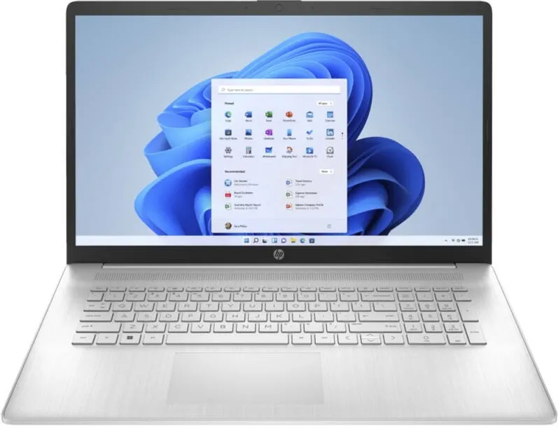 Laptop HP 17.3'' 17-cp3000nq, FHD IPS, Procesor AMD Ryzen 7 7730U (16M Cache, up to 4.5 GHz), 16GB DDR4, 1TB SSD, Radeon, Win 11 Home, Silver