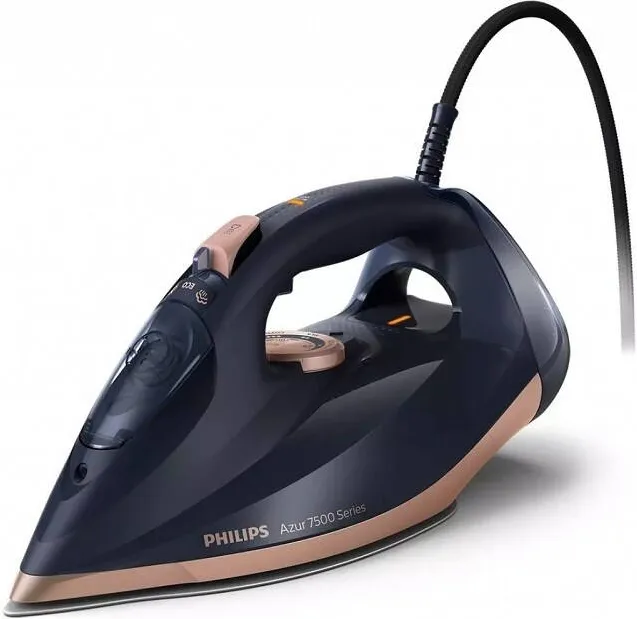 Philips Fier de calcat Seria 7500 DST7510/80, 3200W, 260g/min, 300ml, talpa SteamGlide Elite