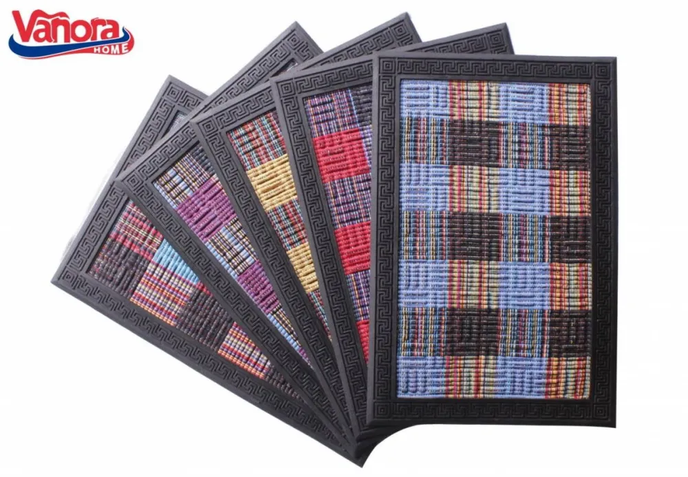 VANORA Covorsor intrare textil antiderapant multicolor 40x60cm, Vanora Home