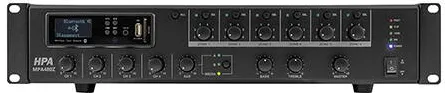 HPA Amplificator linie 19'' 110V/480W 6 zone bluetooth/USB
