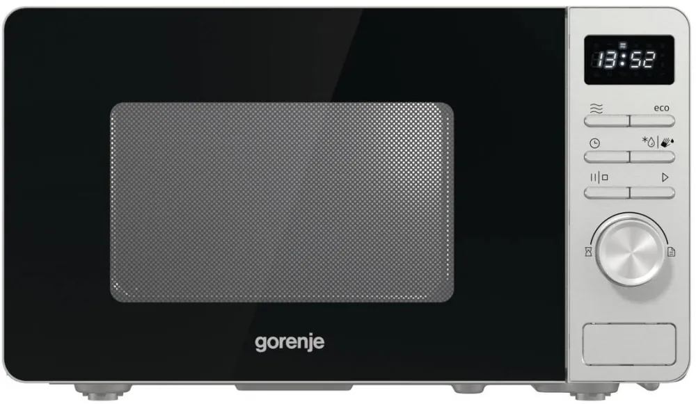 Cuptor cu Microunde GORENJE Cuptor cu microunde, Gorenje, 20L, 5 nivele, Digital, 800W, display LED, Argintiu
