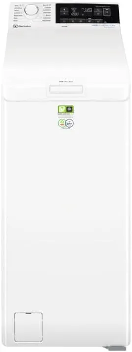 ELECTROLUX Masina de spalat rufe cu incarcare verticala Electrolux EW8TN3362E, 6 kg, 1300 RPM, Clasa A, Motor inverter cu magnet permanent, UltraCare (Okomix), SteamCare, Sensicare, Ultrawash, Alb