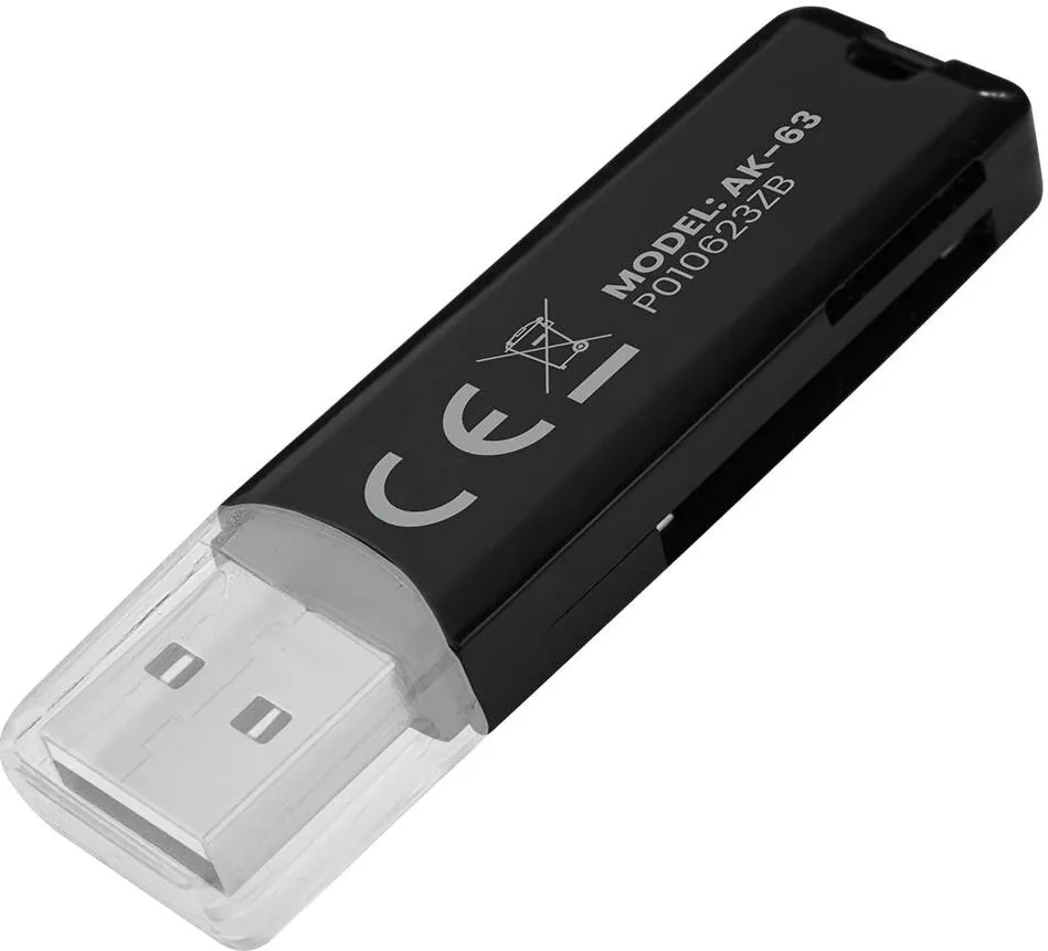 Card Reader SAVIO AK-63, USB 2.0 pentru carduri SD, SDHC, SDXC, microSD, microSDHC si microSDXC, 480 Mb/s