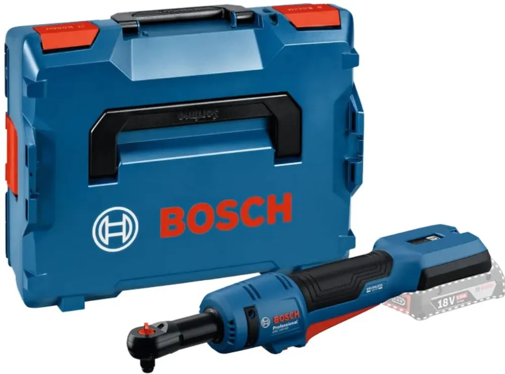 BOSCH Cheie cu clichet pe acumulator Bosch Professional GRC 18V-60, 06019N8001, 18V, 60Nm, 400 RPM, prindere 3/8", fara acumulator/incarcator, L-BOXX 136