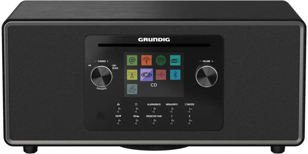 GRUNDIG Radio portabil Grundig DTR 7100, internet, DAB+, negru, 42W RMS