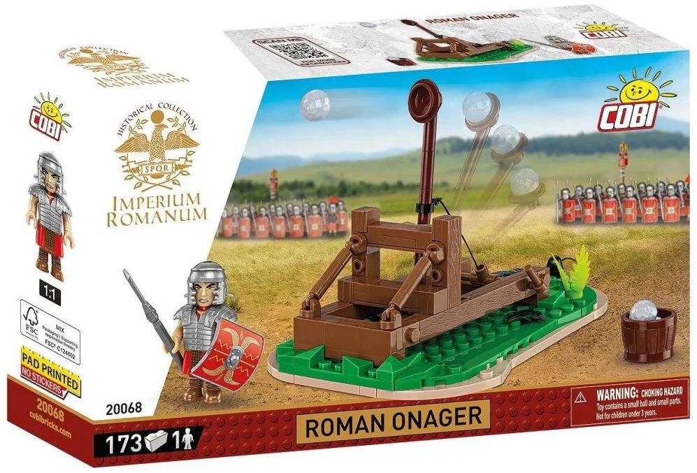 Cobi Klocki Set de Construit Catapult, 173 piese