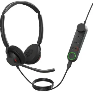 Casti Office/Call Center Jabra Casti cu fir Jabra Engage 50 II, stereo, microfon, negru, 1.6m