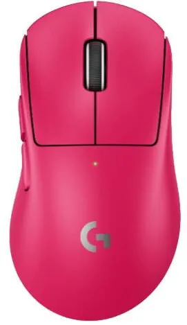 Mouse LOGITECH Mouse gaming wireless Logitech PRO X Superlight 2 DEX, ultrausor, senzor LightSpeed Hero, Roz
