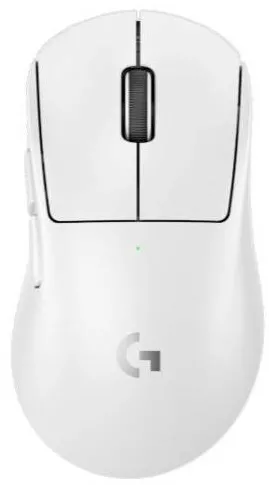 Mouse LOGITECH Mouse gaming wireless Logitech PRO X Superlight 2 DEX, ultrausor, senzor LightSpeed Hero, Alb