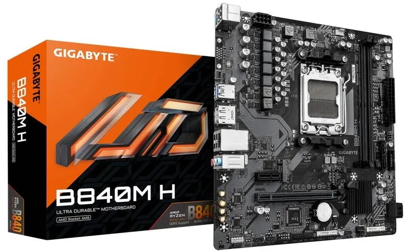 Placa de Baza GIGABYTE Placa de baza Gigabyte Micro ATX, DDR5, 128GB, 24, 4x24, 4cm