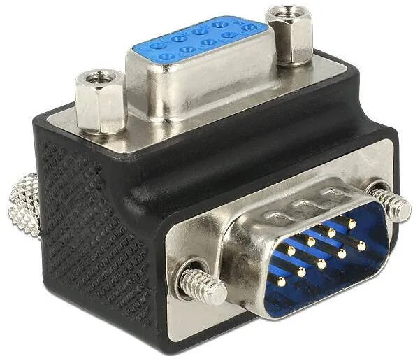 Adaptor DELOCK D-Sub9 -> D-Sub9 St/Bu 270°