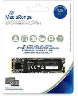 SSD MediaRange Intern.M.2 2280 SATA 6 Gb/s-3D TLC Nand 128GB