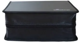 MediaRange CD Wallet für 200 CD/DVDs schwarz