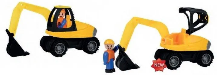 Masinuta Lena Excavator 25cm in a box
