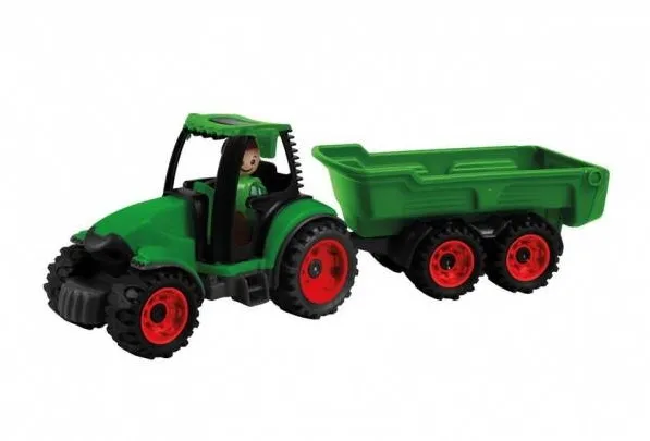 Masinuta cu Telecomanda Lena Truckies Tractor with trailer 38cm