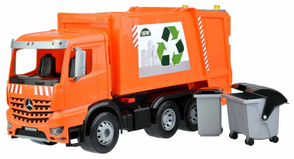 Masinuta Lena Garbage Truck Arocs Worxx in box