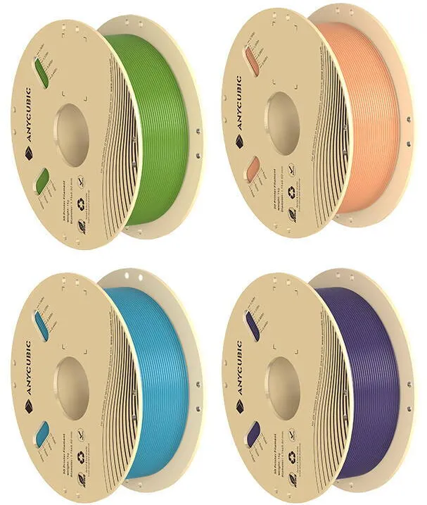 ANYCUBIC Set de filamente Pantone PLA (4 buc)