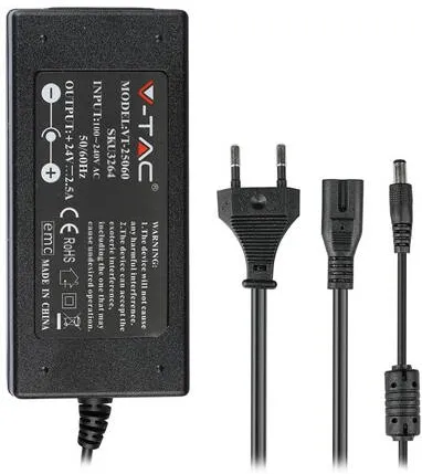 V-TAC Sursa alimentare Smps slim 24V 2.5A 60W