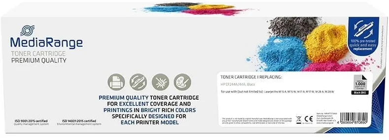 Toner imprimanta MediaRange Cartus toner MediaRange pentru imprimante laser, negru, 1K