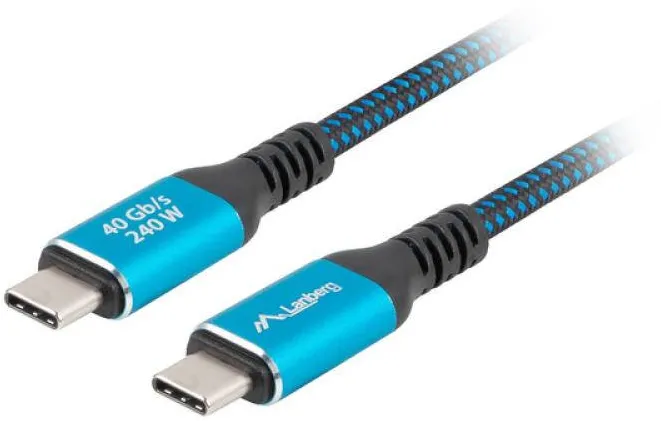 LANBERG Cablu USB-C M/M 4.0 2 m 240W 8K 60Hz ng