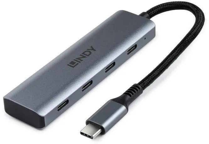 Hub USB Lindy USB-C 3.2 4 Port