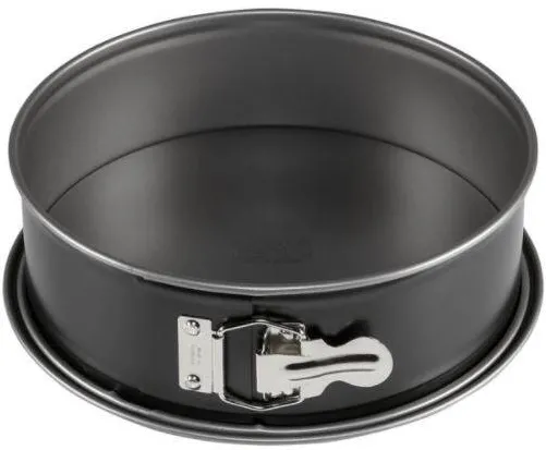 Kaiser Inspiration 24 cm forma rotunda neagra pentru tort cu fund detasabil din otel (2300659558)