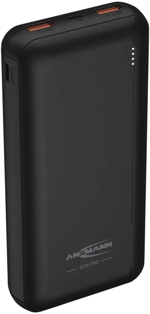 Ansmann Baterie Externa 20.000 mAh PB320PD USB-C in/out 1700-0147