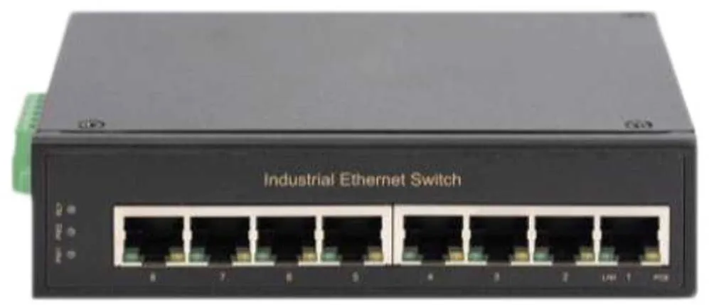 Switch Assmann Ind. 8-Port  Gigabit Unmanaged Negru